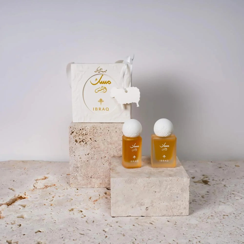Ibraq - Musk Al Shams mini set (10ml perfume +6ml oil)