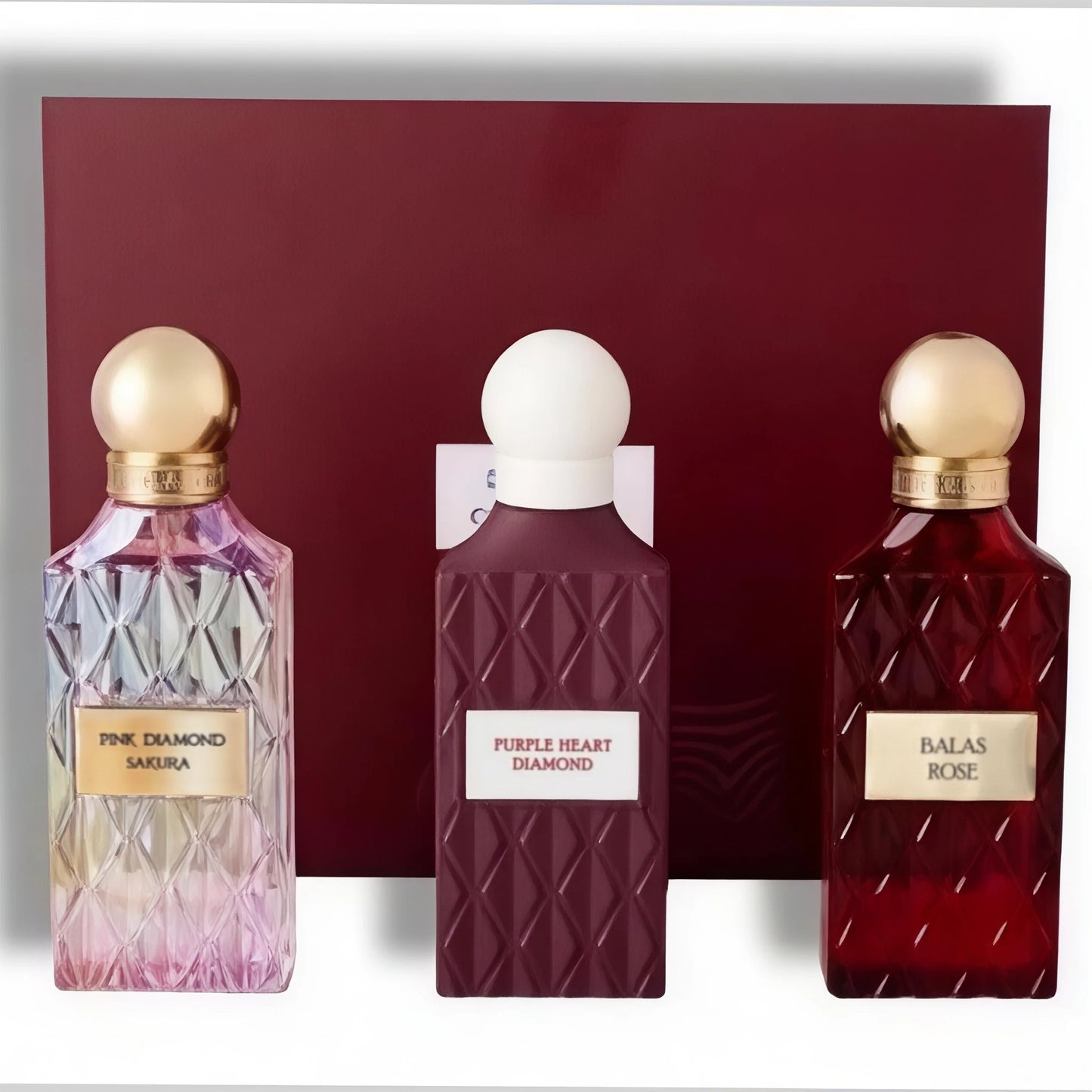 Ibraq - Maroon Diamond Collection
