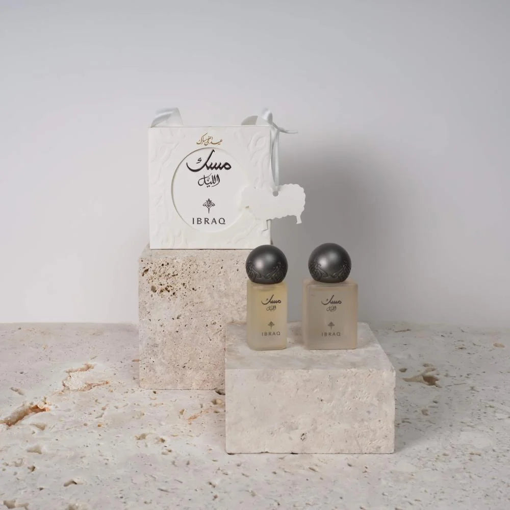 Ibraq - Musk Al Leil mini set (10ml perfume +6ml oil)