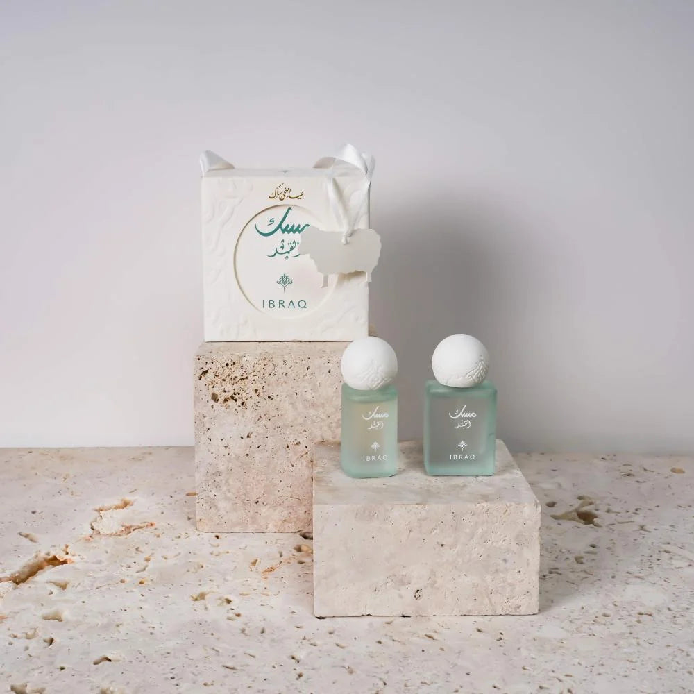 Ibraq - Musk Al Qamar mini set (10ml perfume +6ml oil)