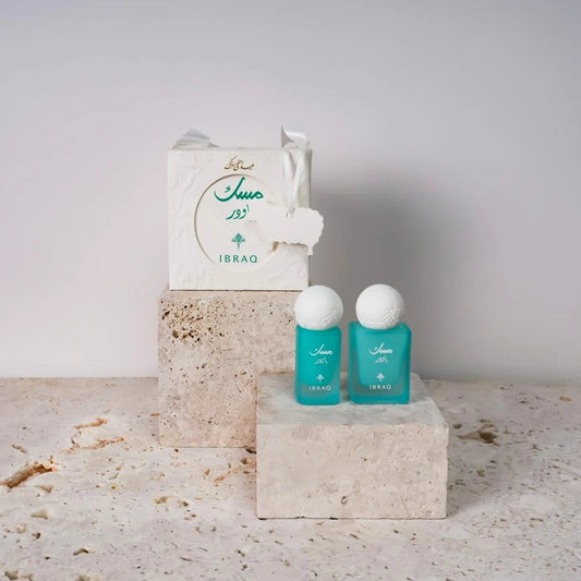 Ibraq - Powder Musk mini set (10ml perfume +6ml oil)