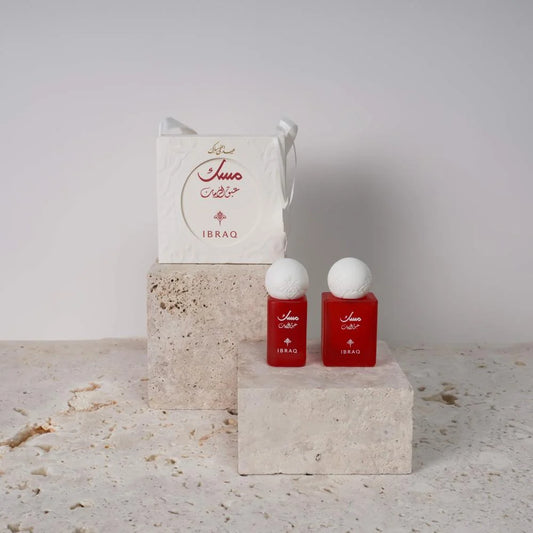 Ibraq - Pomegranate Musk mini set (10ml perfume +6ml oil)